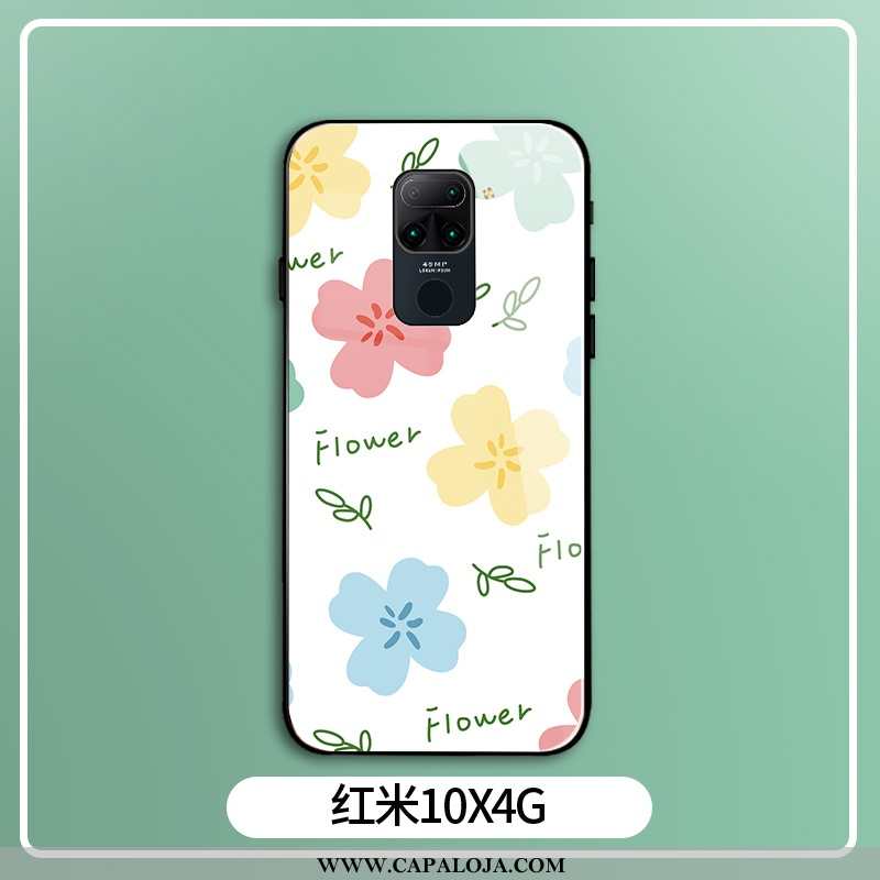 Capa Xiaomi Redmi Note 9 Protetoras Capas Feminino Florido Branco, Xiaomi Redmi Note 9 Vidro Comprar