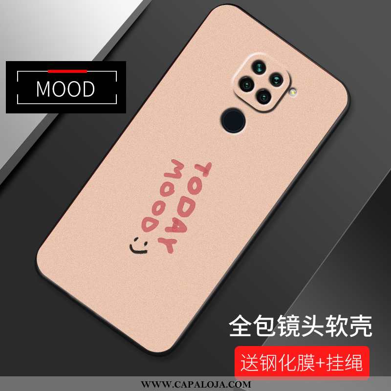 Capa Xiaomi Redmi Note 9 Protetoras Vermelha Fosco Soft Rosa, Capas Xiaomi Redmi Note 9 Silicone Ven