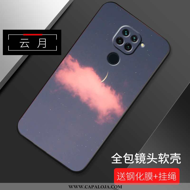 Capa Xiaomi Redmi Note 9 Protetoras Vermelha Fosco Soft Rosa, Capas Xiaomi Redmi Note 9 Silicone Ven