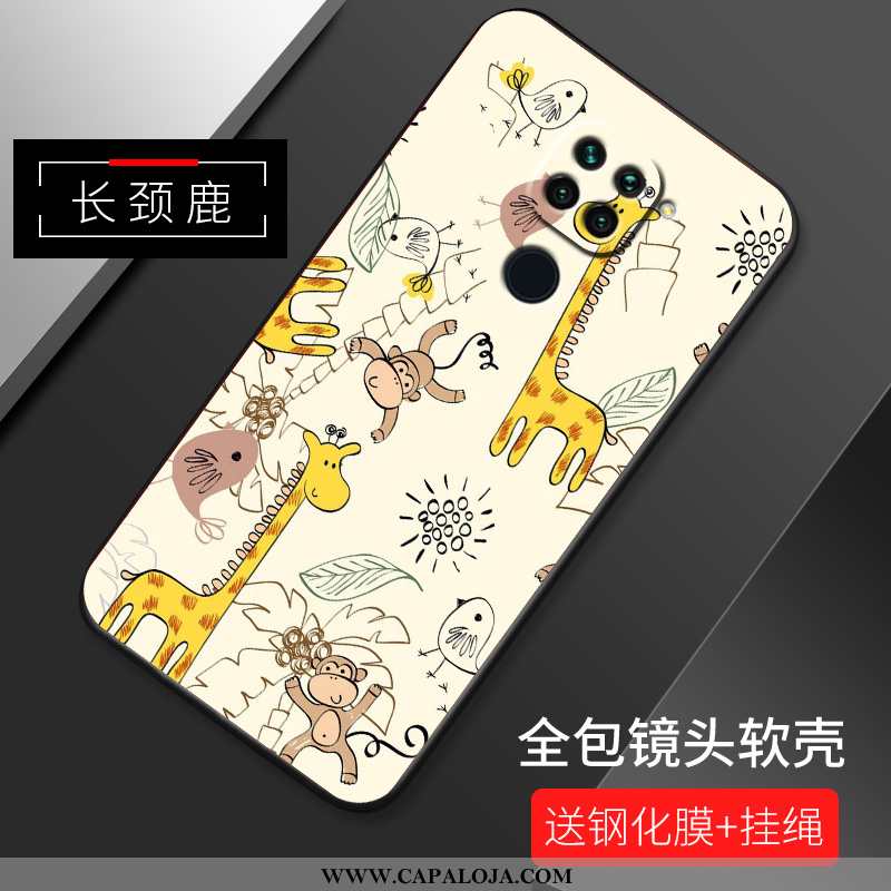 Capa Xiaomi Redmi Note 9 Tendencia Pequena Protetoras Desenho Animado Branco, Capas Xiaomi Redmi Not