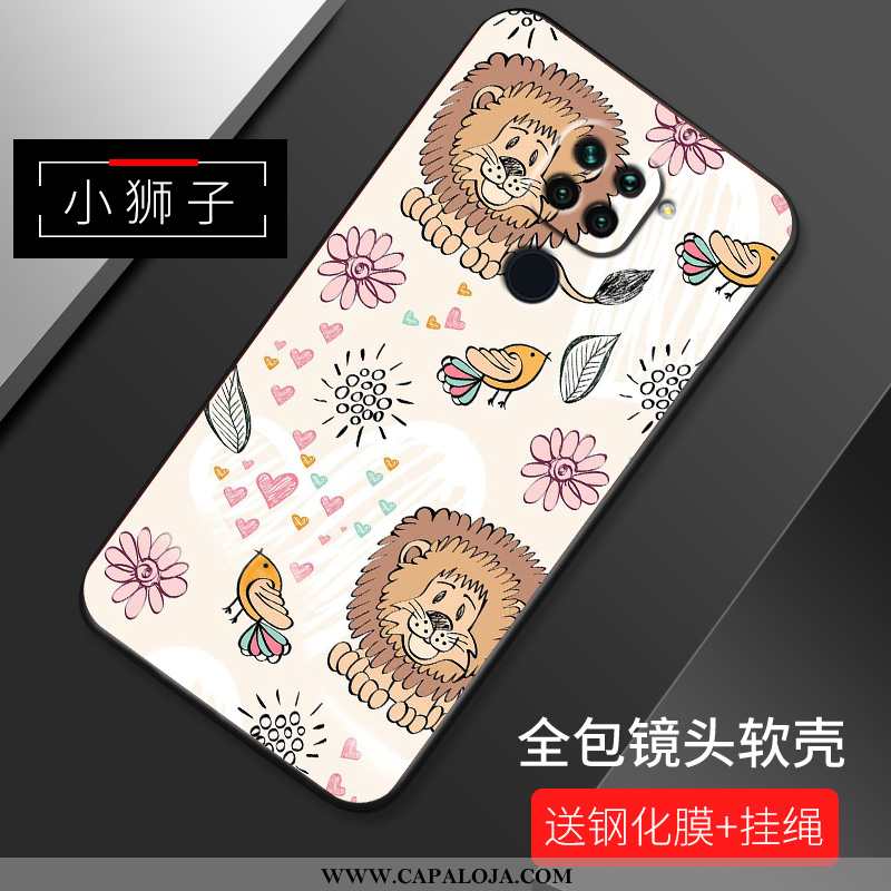 Capa Xiaomi Redmi Note 9 Tendencia Pequena Protetoras Desenho Animado Branco, Capas Xiaomi Redmi Not