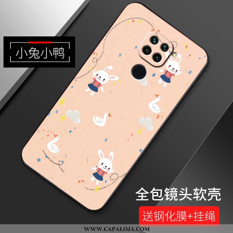 Capa Xiaomi Redmi Note 9 Tendencia Pequena Protetoras Desenho Animado Branco, Capas Xiaomi Redmi Not