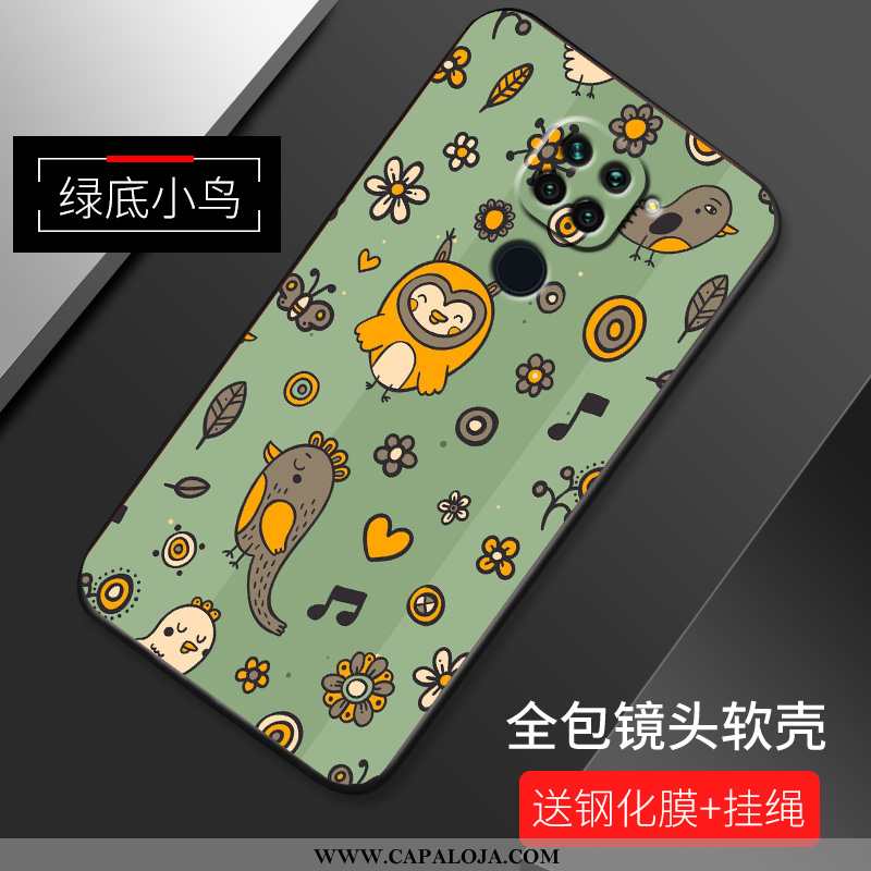 Capa Xiaomi Redmi Note 9 Tendencia Pequena Protetoras Desenho Animado Branco, Capas Xiaomi Redmi Not