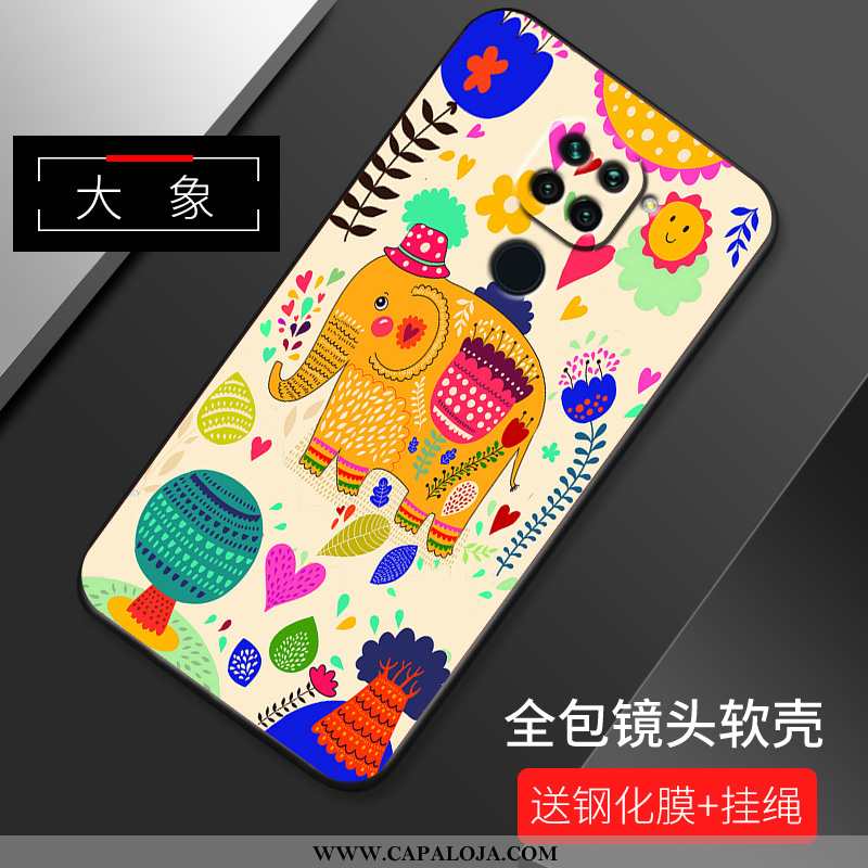 Capa Xiaomi Redmi Note 9 Tendencia Pequena Protetoras Desenho Animado Branco, Capas Xiaomi Redmi Not