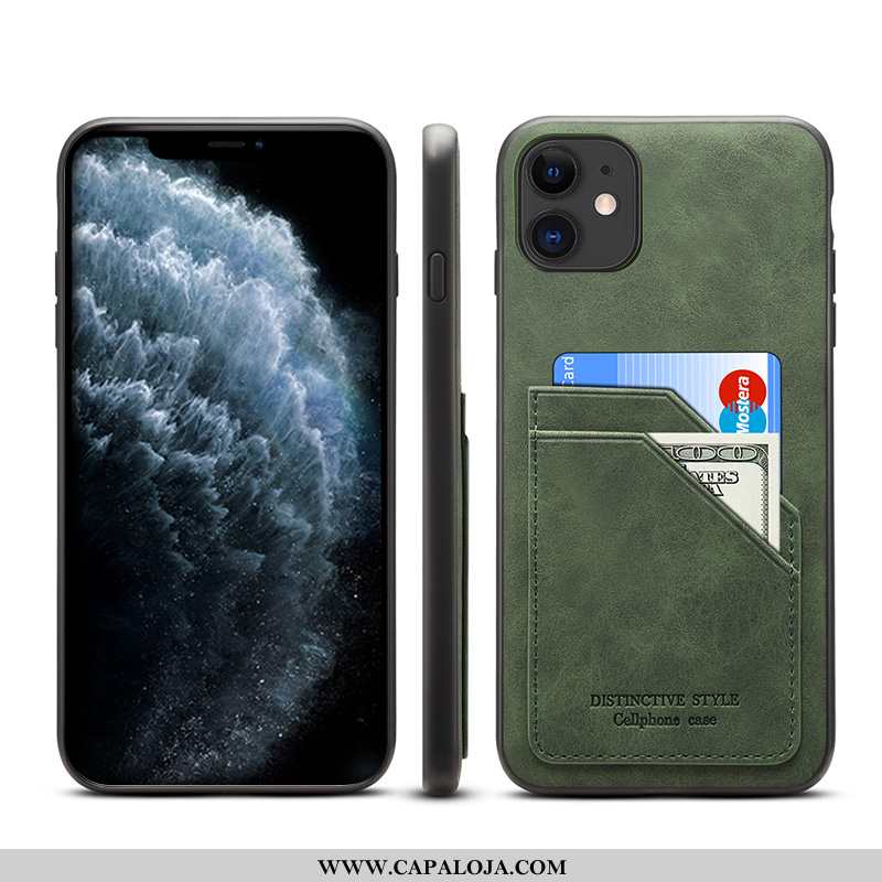 Capa iPhone 11 Couro Cases Marrom Capas Castanho, iPhone 11 Carteira Comprar