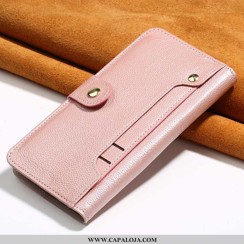 Capa iPhone 11 Couro Cases Telemóvel Vaca Castanho, Capas iPhone 11 Couro Legitimo Baratas