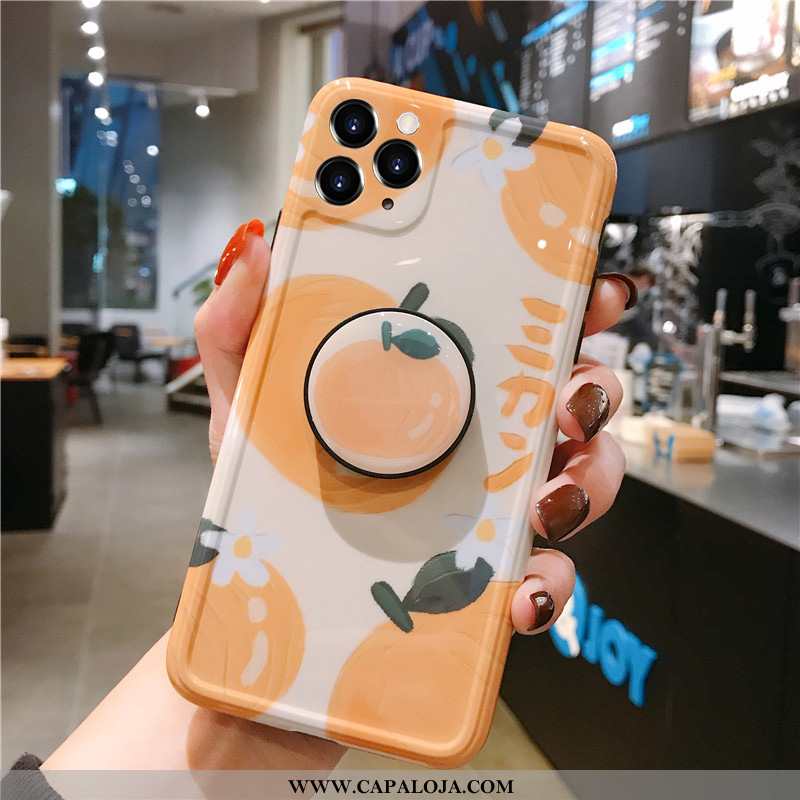 Capa iPhone 11 Pro Criativas Dágua Cases Telemóvel Laranja, Capas iPhone 11 Pro Tendencia Online