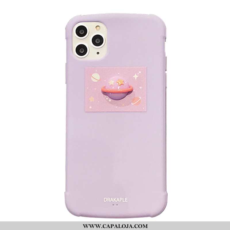 Capa iPhone 11 Pro Fosco Bola Feminino Telemóvel Rosa, Capas iPhone 11 Pro Soft Barato