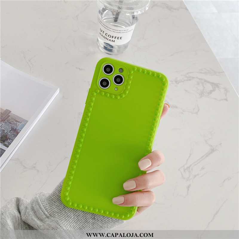 Capa iPhone 11 Pro Max Criativas Cases Personalizada Completa Verde, Capas iPhone 11 Pro Max Soft Ve