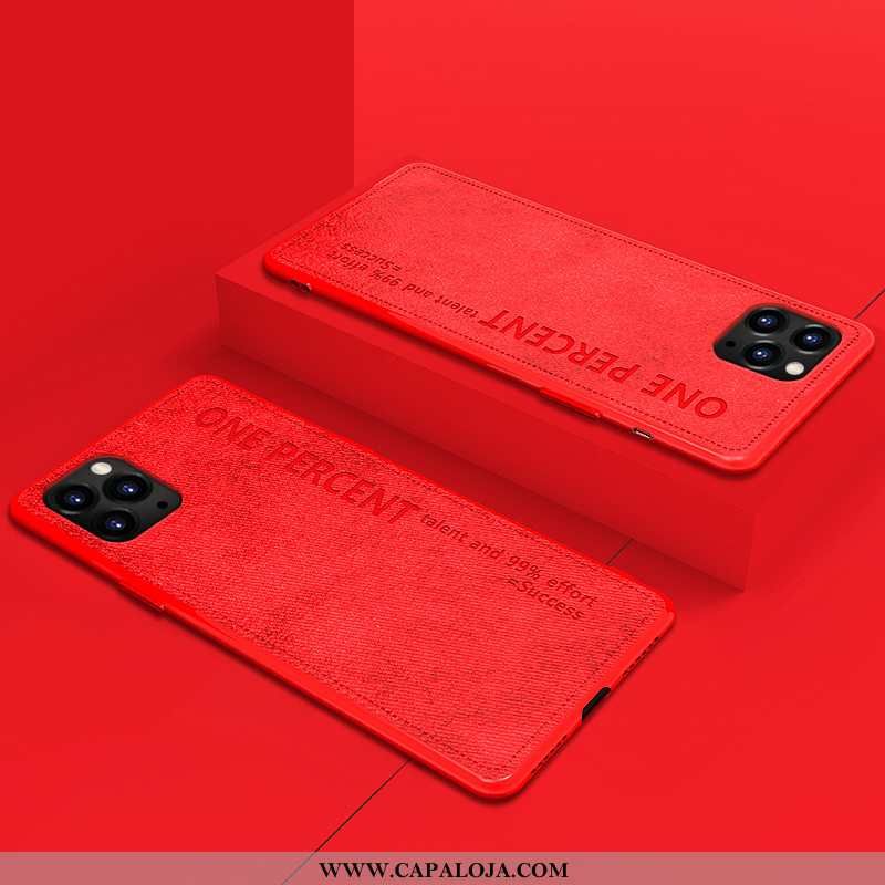 Capa iPhone 11 Pro Max Slim Super Retro Silicone Vermelho, Capas iPhone 11 Pro Max Couro Comprar