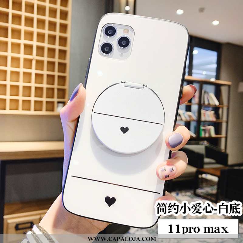 Capa iPhone 11 Pro Protetoras Antiqueda Cases Telemóvel Branco, Capas iPhone 11 Pro Criativas Barato