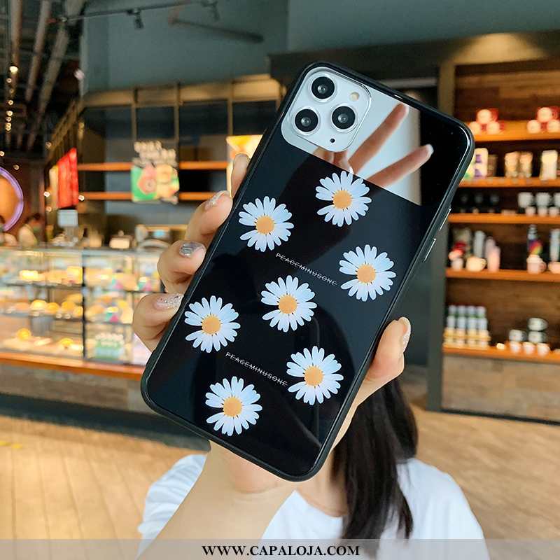 Capa iPhone 11 Pro Vidro Capas Casal Feminino Preto, iPhone 11 Pro Resistente Venda