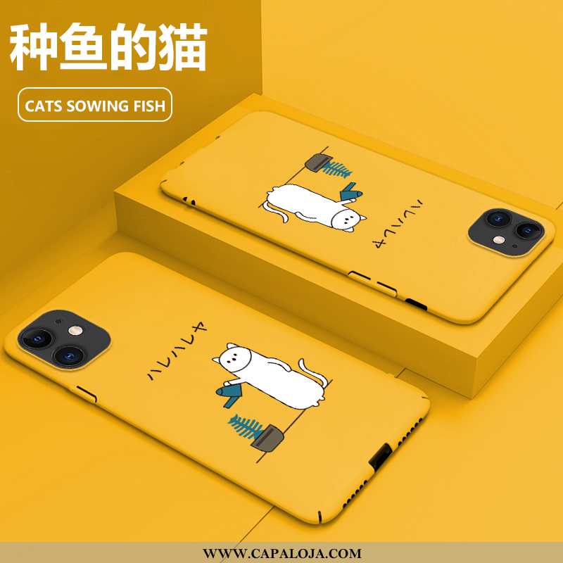 Capa iPhone 11 Protetoras Masculino Capas Malha Amarelo, iPhone 11 Fosco Venda