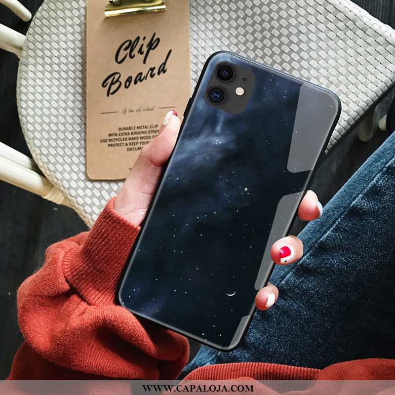 Capa iPhone 11 Retro Super Personalizado Vermelha Preto, Capas iPhone 11 Slim Venda