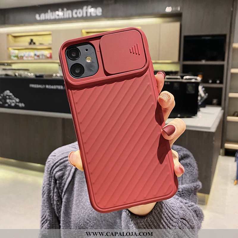 Capa iPhone 11 Silicone Capas Personalizada Vermelha Preto, iPhone 11 Estiloso Comprar