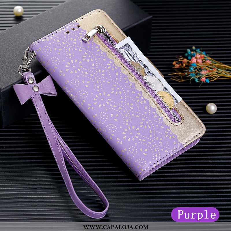 Capa iPhone 6/6s Plus Ziper Completa Roxa Capas Roxo, iPhone 6/6s Plus Cordao Comprar