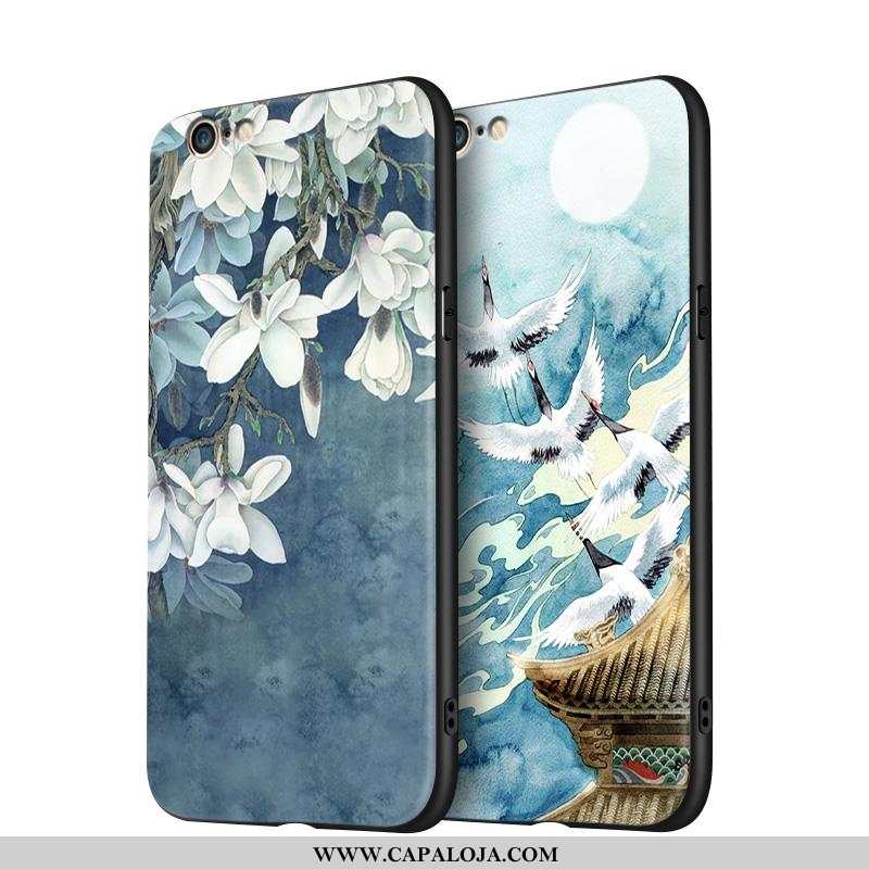 Capa iPhone 6/6s Silicone Capas Midi Azul, iPhone 6/6s Soft Baratos