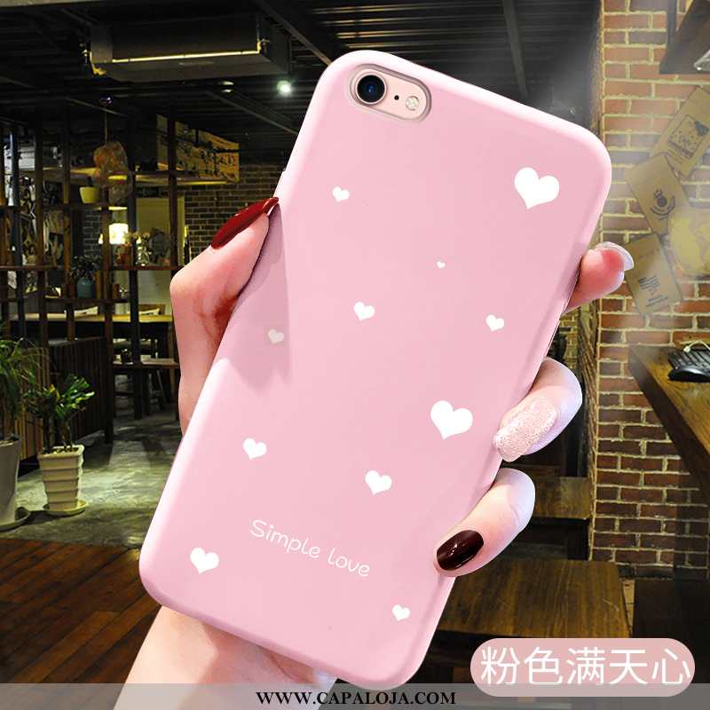 Capa iPhone 6/6s Silicone Cases Feminino Capas Rosa, iPhone 6/6s Personalizado Comprar