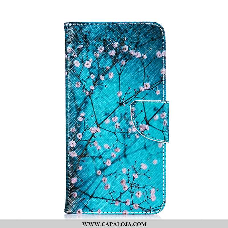 Capa iPhone 7 Couro Capas Azul Telemóvel, iPhone 7 Protetoras Baratas