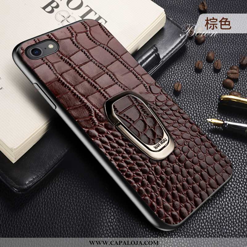 Capa iPhone 7 Luxo Masculino Pu Cases Bordô, Capas iPhone 7 Couro Genuíno Venda