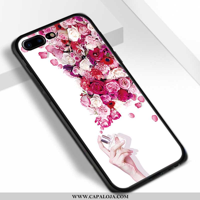 Capa iPhone 7 Plus Protetoras Telemóvel Flatform Cases Rosa, Capas iPhone 7 Plus Desenho Animado Bar