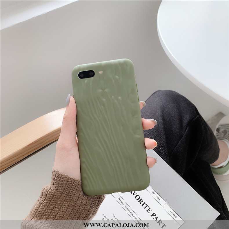 Capa iPhone 7 Plus Soft Telemóvel Verde Cases, Capas iPhone 7 Plus Lisas Online