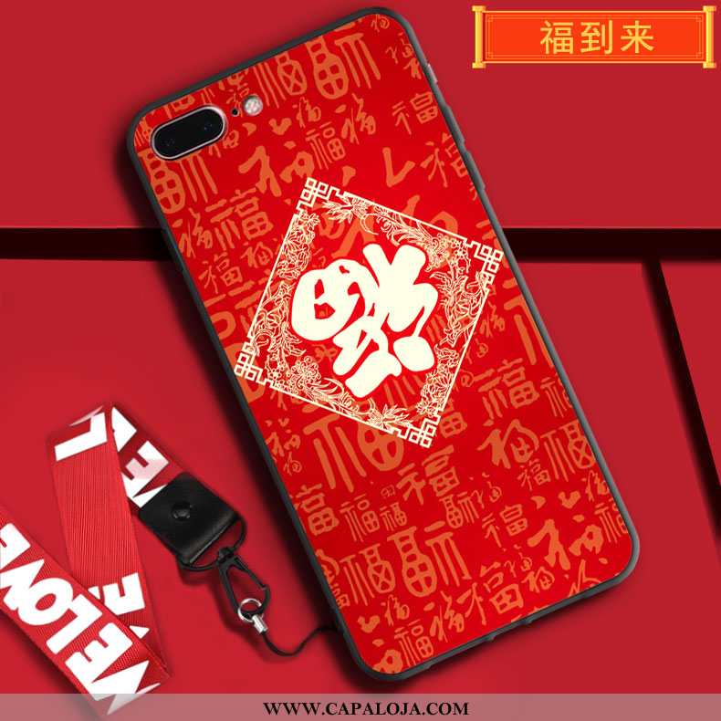 Capa iPhone 7 Plus Tendencia Capas Feminino Vermelha Vermelho, iPhone 7 Plus Soft Online