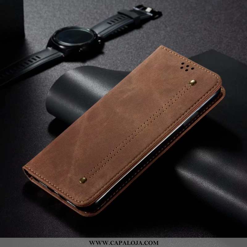 Capa iPhone 8 Couro Capas Antiqueda Preto, iPhone 8 Protetoras Barato