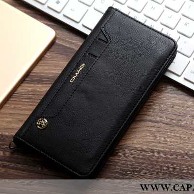 Capa iPhone 8 Couro Cases Telemóvel Carteira Preto, Capas iPhone 8 Couro Genuíno Venda