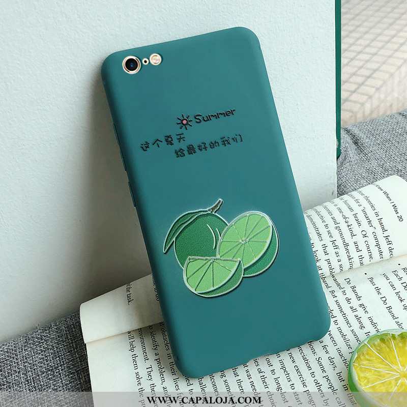 Capa iPhone 8 Desenho Animado Antiqueda Capas Telemóvel Verde, iPhone 8 Soft Venda