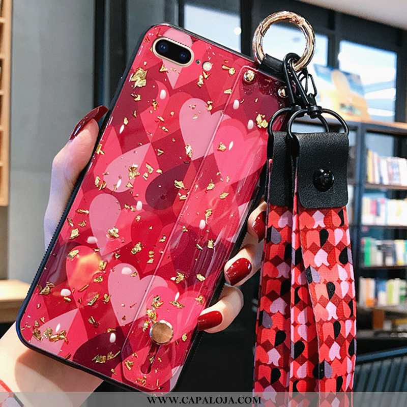 Capa iPhone 8 Plus Bonitos Silicone Tendencia Estiloso Camuflado, Capas iPhone 8 Plus Slim Venda