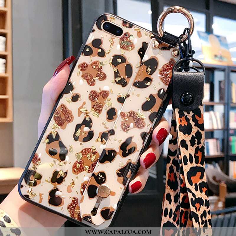 Capa iPhone 8 Plus Bonitos Silicone Tendencia Estiloso Camuflado, Capas iPhone 8 Plus Slim Venda