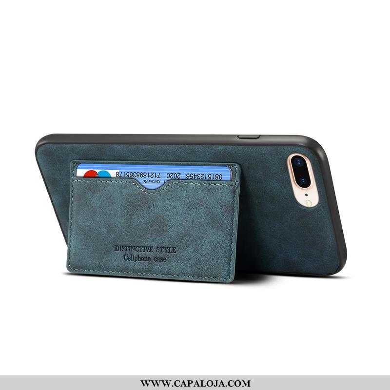 Capa iPhone 8 Plus Couro Completa Antiqueda Capas Vermelho, iPhone 8 Plus Fosco Baratas