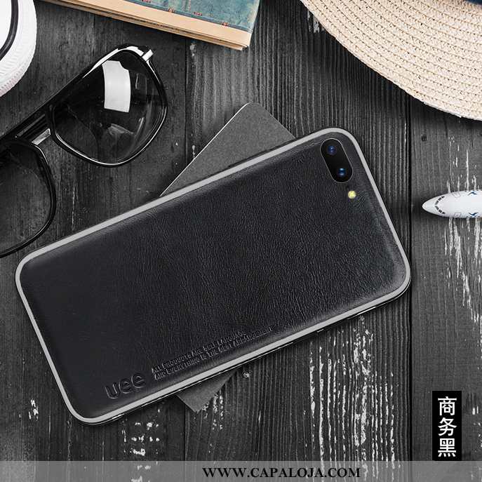 Capa iPhone 8 Plus Couro Couro Cordao Capas Azul Escuro, iPhone 8 Plus Super Barato