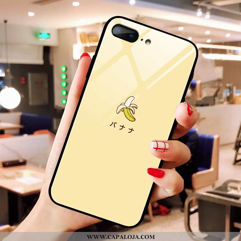 Capa iPhone 8 Plus Fofas Pequena Dágua Telemóvel Amarelo, Capas iPhone 8 Plus Vidro Promoção