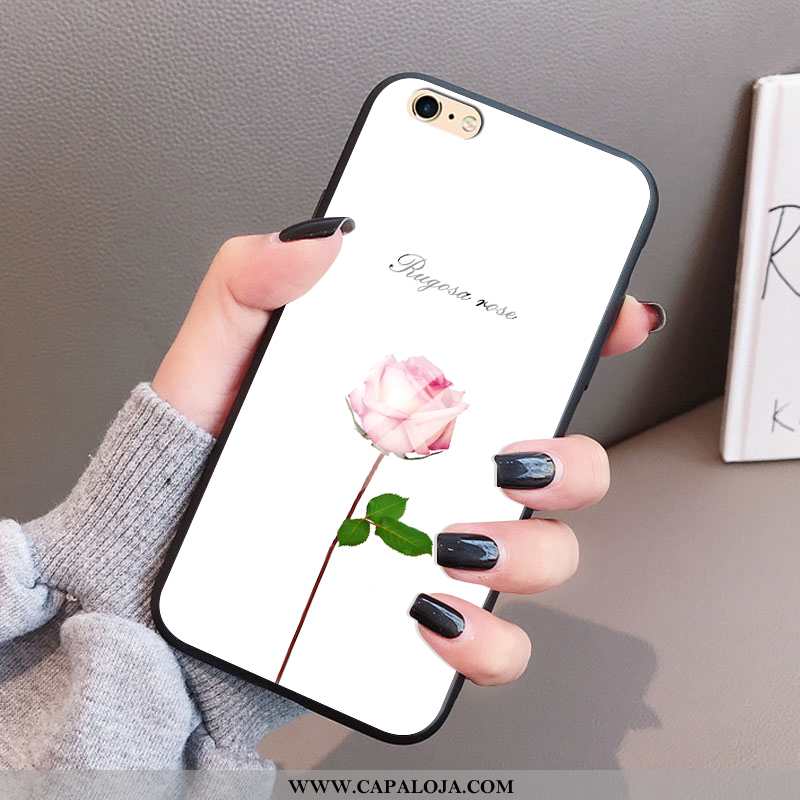 Capa iPhone 8 Soft Telemóvel Aço Capas Branco, iPhone 8 Super Barato