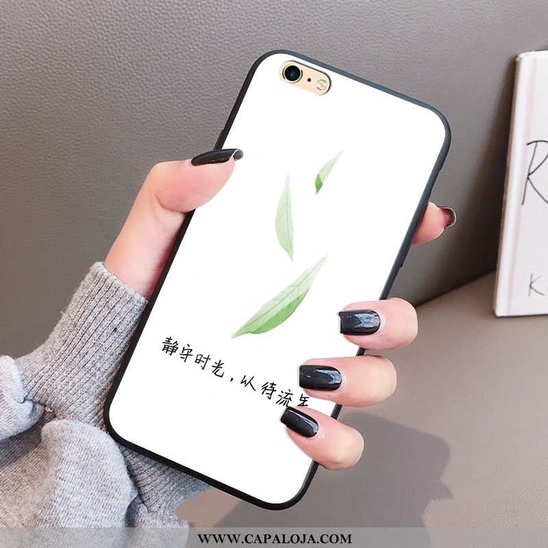 Capa iPhone 8 Soft Telemóvel Aço Capas Branco, iPhone 8 Super Barato