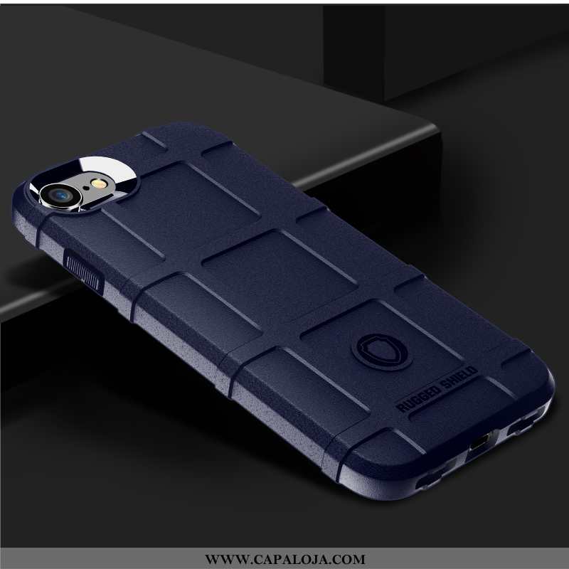 Capa iPhone 8 Tendencia Telemóvel Tampa Azul Escuro, Capas iPhone 8 Soft Comprar