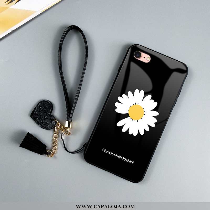 Capa iPhone Se (nouveau) Criativas Soft Feminino Malha Preto, Capas iPhone Se (nouveau) Tendencia Ba