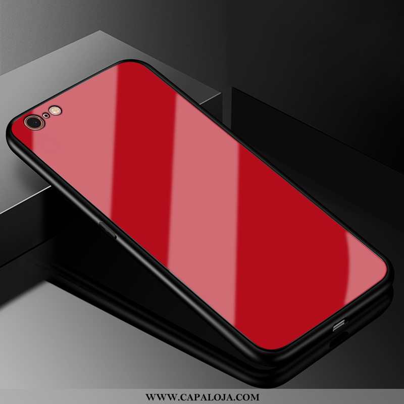 Capa iPhone Se (nouveau) Vidro Masculino Feminino Lisas Vermelho, Capas iPhone Se (nouveau) Estiloso