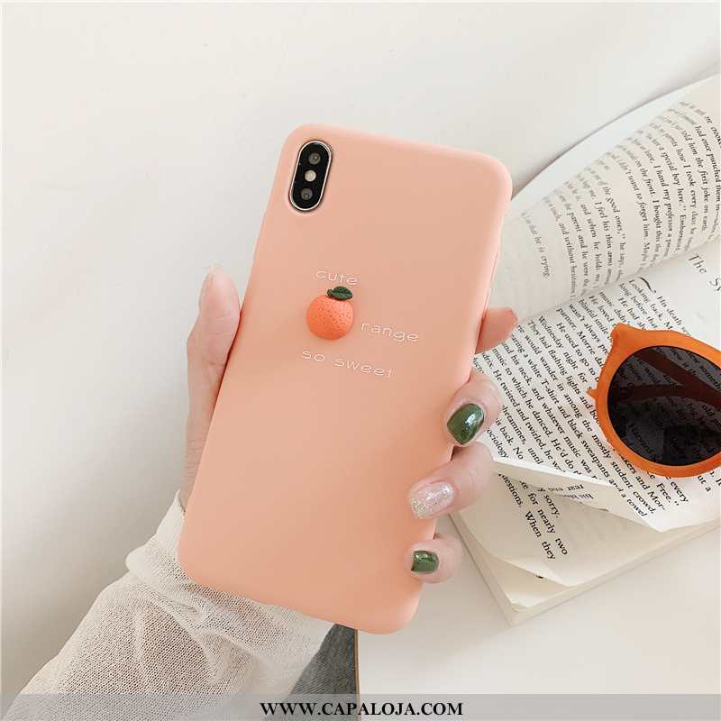 Capa iPhone X Criativas Capas Silicone Dágua Rosa, iPhone X Soft Venda