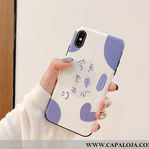 Capa iPhone X Personalizada Super Antiqueda Silicone Azul, Capas iPhone X Criativas Online