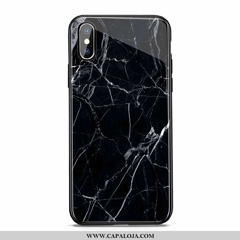 Capa iPhone X Protetoras Completa Vermelha Nova Preto, Capas iPhone X Vidro Promoção