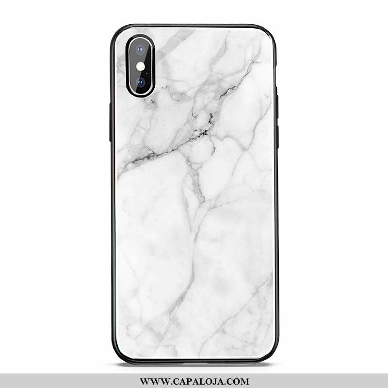 Capa iPhone X Protetoras Completa Vermelha Nova Preto, Capas iPhone X Vidro Promoção