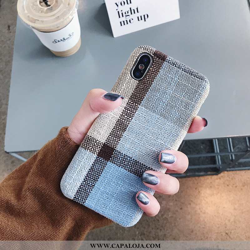 Capa iPhone X Soft Suede Cases Feminino Verde, Capas iPhone X Peluciada Barato