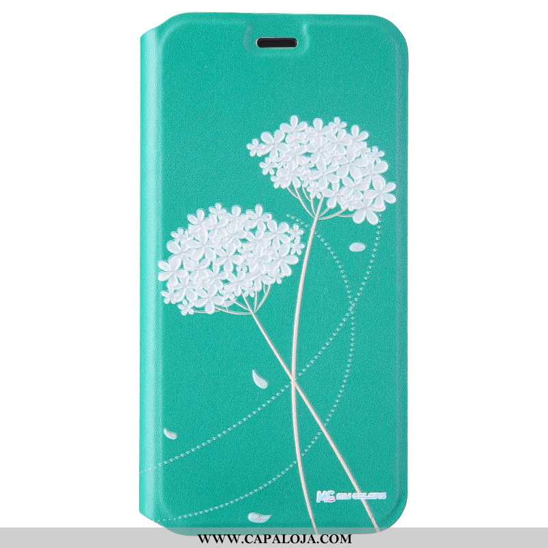 Capa iPhone Xr Couro Feminino Cases Silicone Verde, Capas iPhone Xr Tendencia Barato