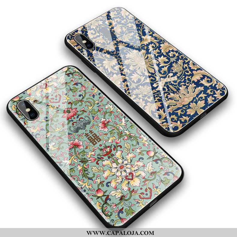 Capa iPhone Xs Max Criativas Verde Arte Palace, Capas iPhone Xs Max Vintage Online