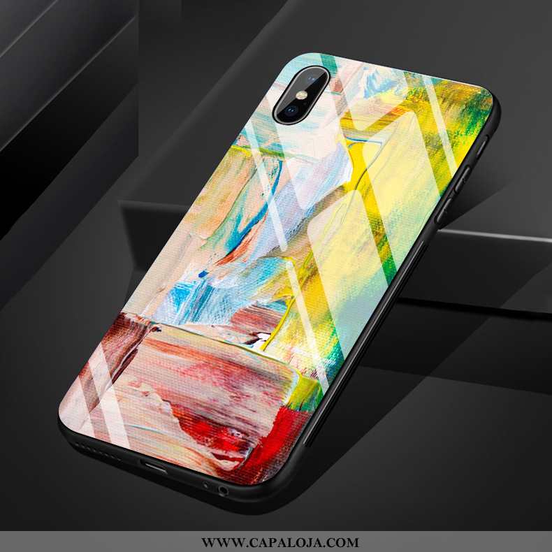 Capa iPhone Xs Max Criativas Vermelha Cases Arte Vermelho, Capas iPhone Xs Max Vintage Online