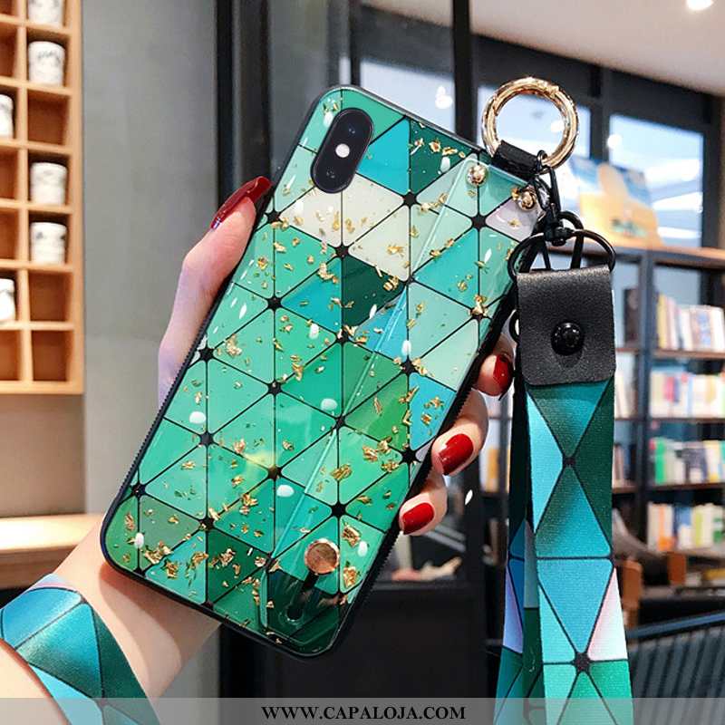 Capa iPhone Xs Max Criativas Wrisband Malha Cordao Colorido, Capas iPhone Xs Max Soft Baratas