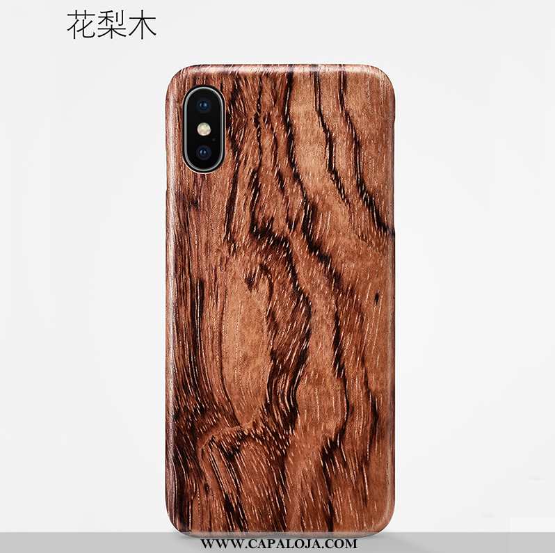 Capa iPhone Xs Max Protetoras Antiqueda Slim Telemóvel Castanho, Capas iPhone Xs Max Fosco Venda